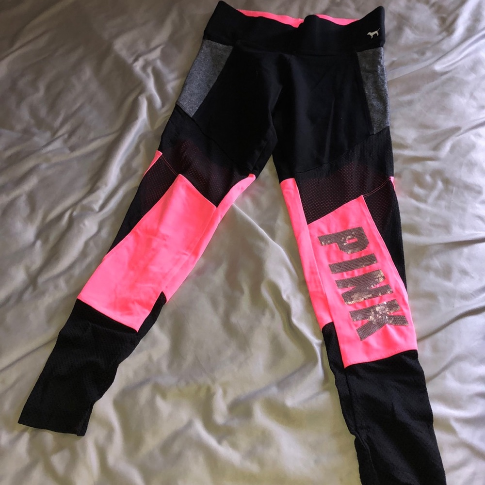 Pink leggings
